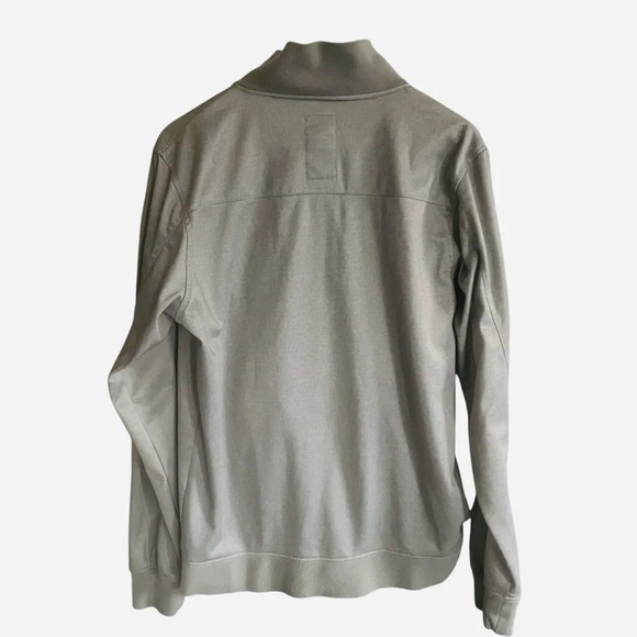Billabong Gray Track Jacket Mens Size Small Athleisure Athletic - Picture 3 of 5